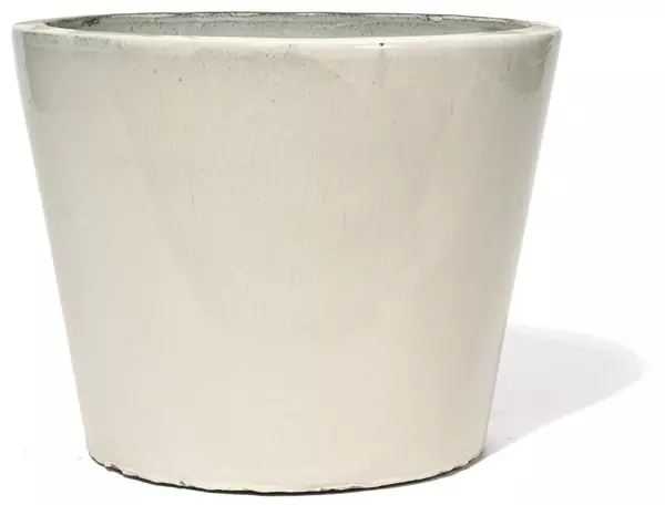 Gefäß Keno creme Kirschke TerraDura glasiert