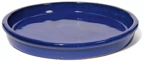 Untersetzer blau Kirschke TerraDura glasiert