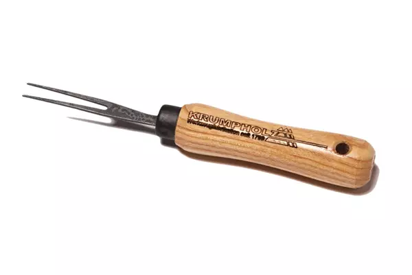 Bonsai-Gabel, 2 Zinken mit Eschengriff