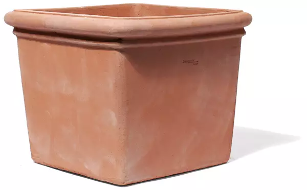 Gefäß Vaso Quadro Kirsche Terracotta TerraDura