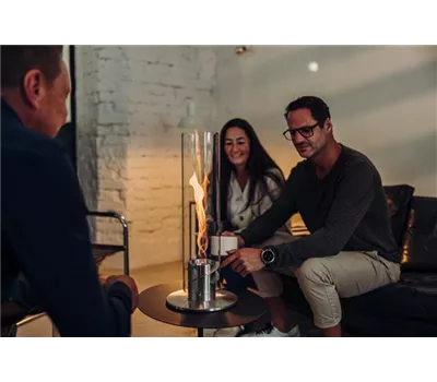 Tischfeuer mit optionaler Erweiterung Tischfeuer mit optionaler Erweiterung