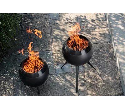 Feuerkorb mit Holzvergaser-Technologie Feuerkorb mit Holzvergaser-Technologie