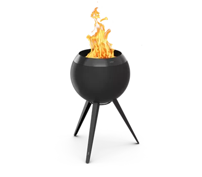 Feuerkorb mit Holzvergaser-Technologie